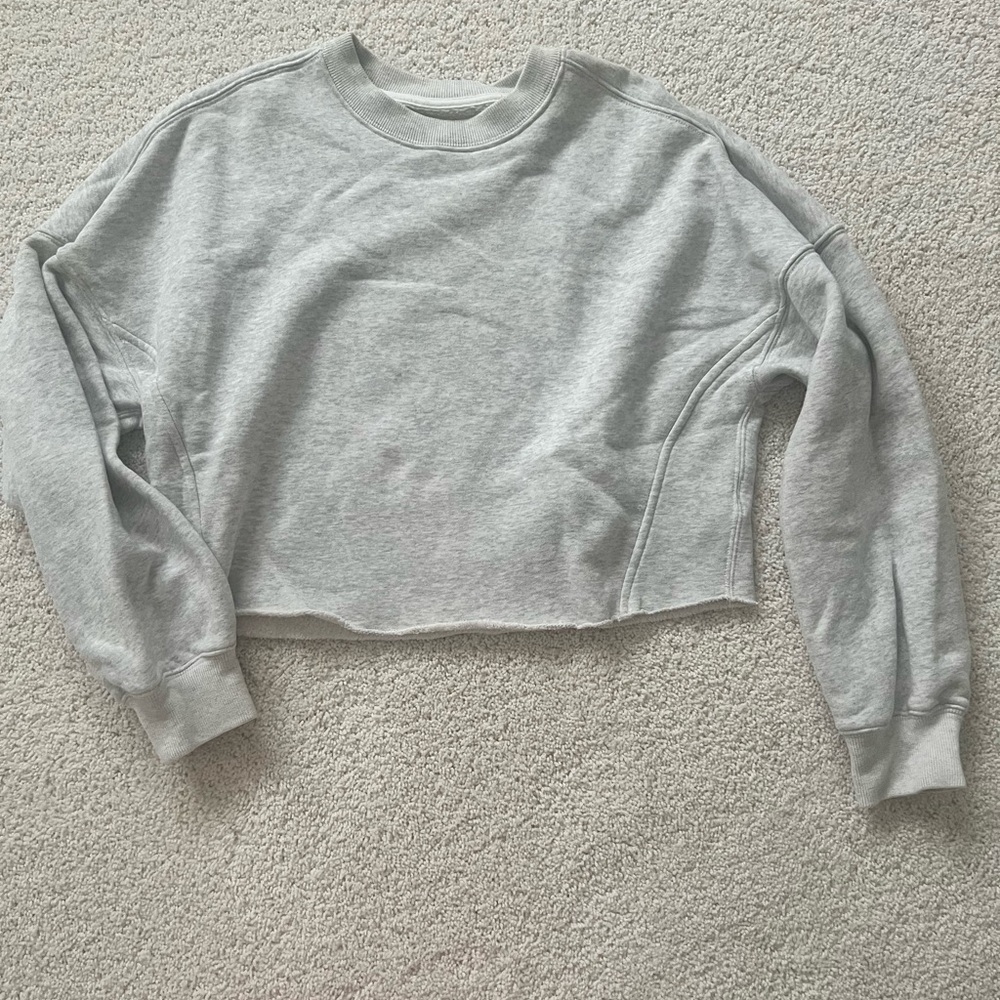 Abercrombie & Fitch Cropped Sweatshirt - Small